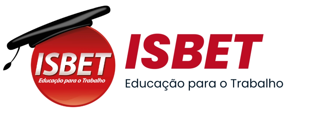 Logotipo oficial do ISBET — Educação para o Trabalho